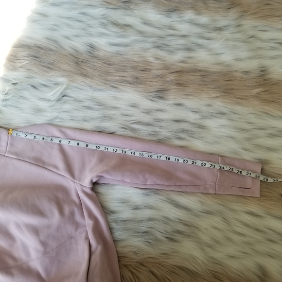 Fabletics Zaylee Funnel Neck Size Small Light Pink Super Soft - Picture 8 of 12